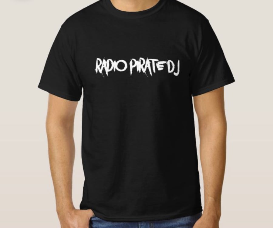 Image of Radio Pirate DJ Sratch Logo T