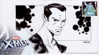 Royal Mail: X-Men First Day Envelope (w/ NAMOR Sketch and ICEMAN Stamp)