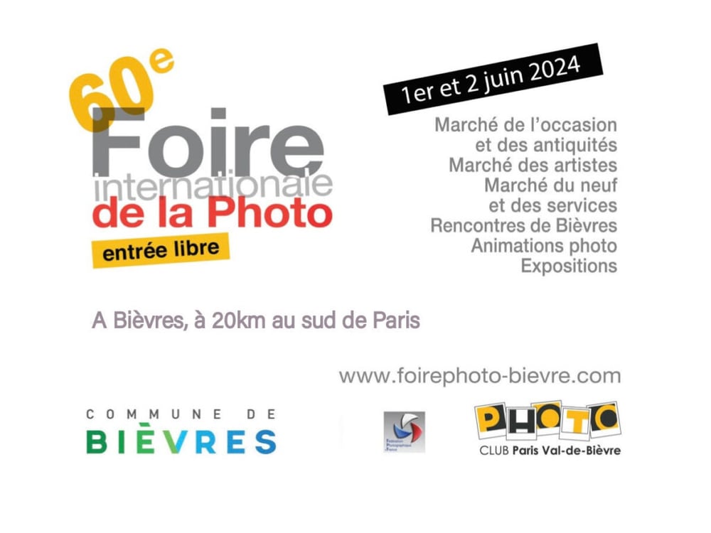 Image of Foire Internationale de la Photo, June 1 and 2 in Bièvres