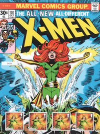 Image 1 of Royal Mail: X-Men Jean Grey Fan Sheet (LIMITED) 0404/5000