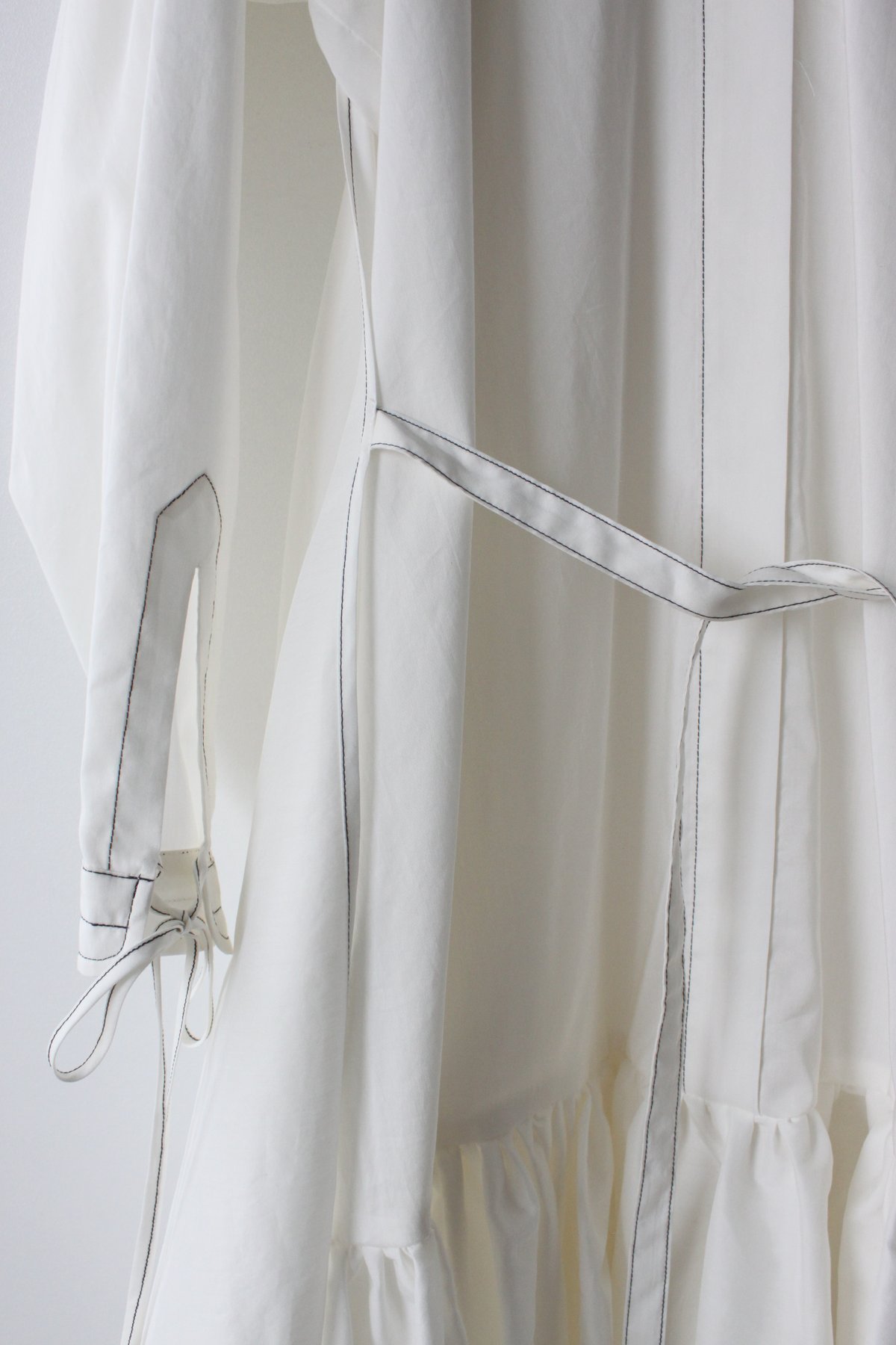 Archive- linen silk apron dress