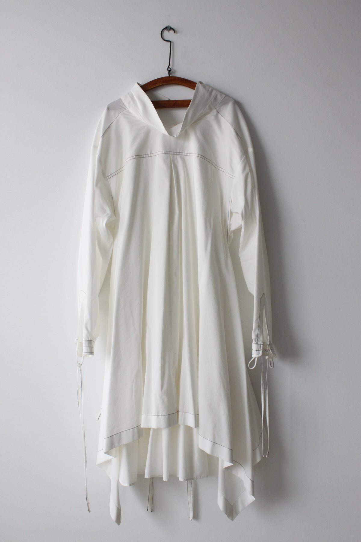 Archive- linen silk apron dress