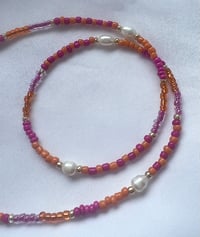Image 3 of “Caribbean” Beachy Beaded Necklacce