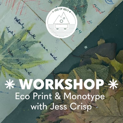 Image of Eco Print and Risograph Monotype Workshop - with Jess Crisp