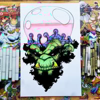 MOJO JOJO ORIGINAL ART SIGNED
