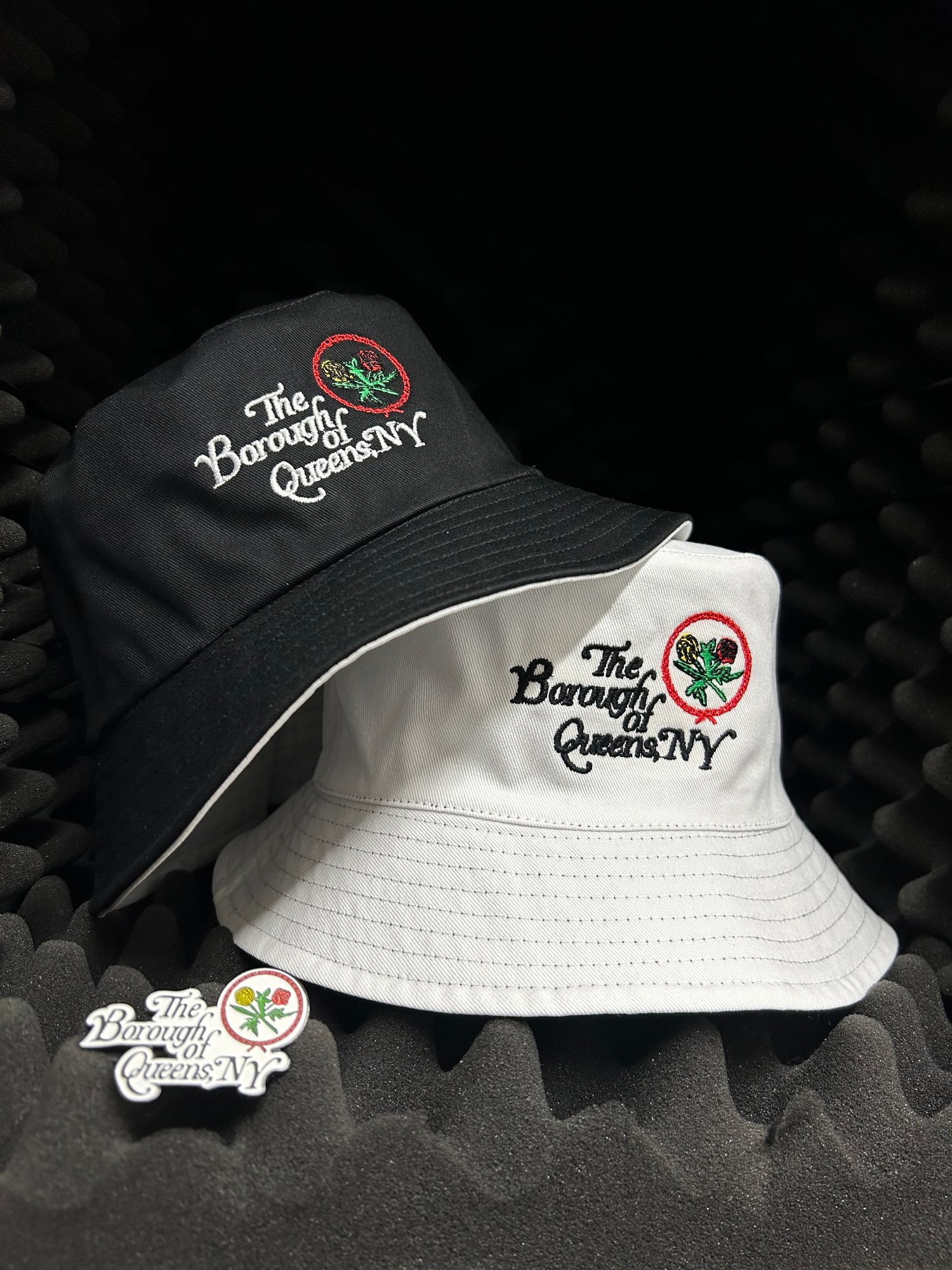 Image of The Borough of Queens Reversible Bucket Hat
