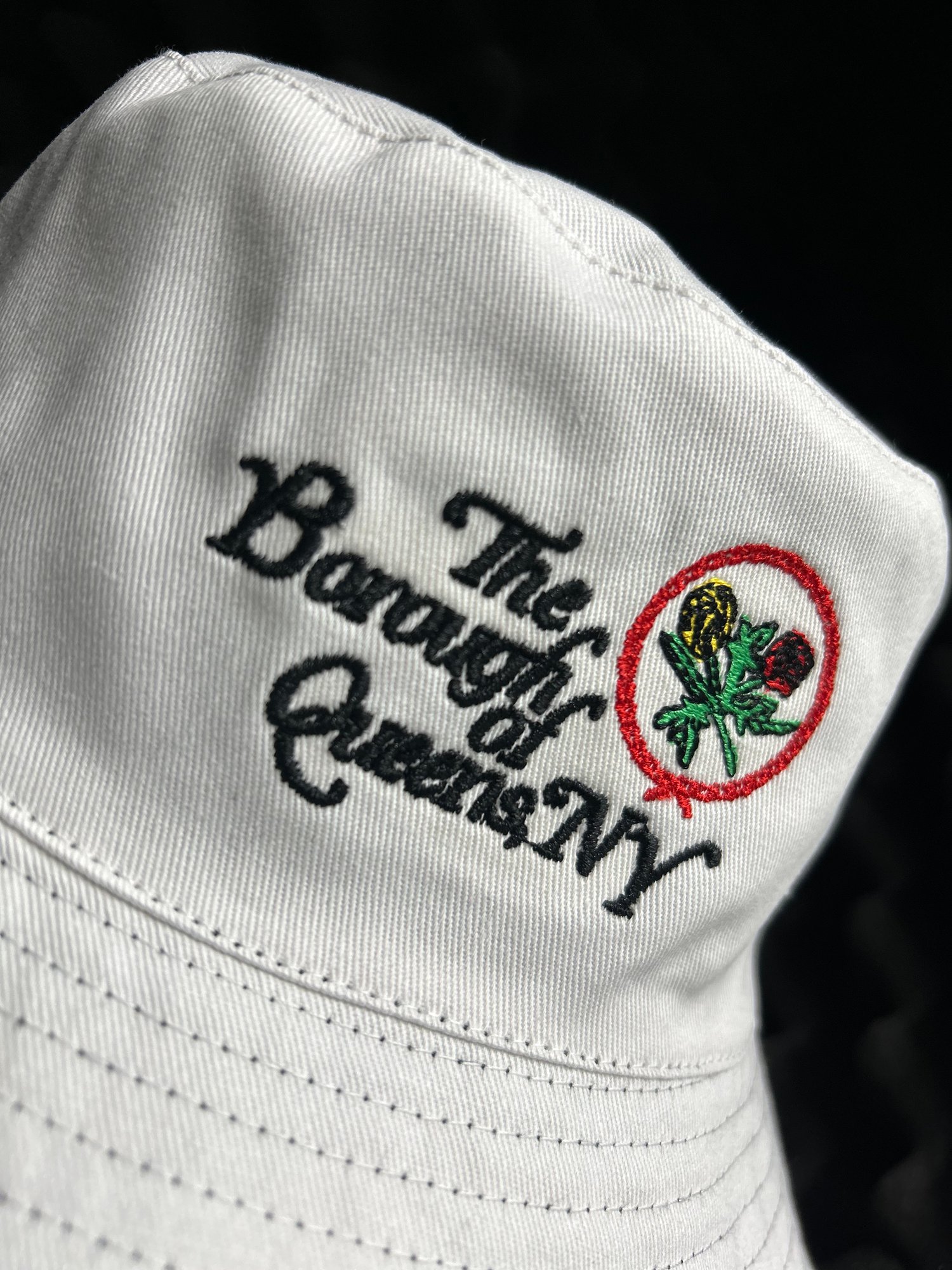 Image of The Borough of Queens Reversible Bucket Hat