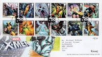 Royal Mail: X-Men First Day Cover (w/ COLOSSUS Sketch and Stamp Set) 19/50