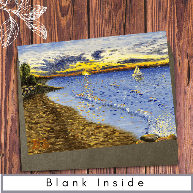 2024 Scenery Greeting Cards Set (Pack of 6)