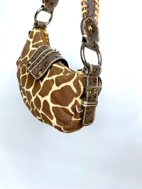 Image 5 of 🎀 ANGEL CAPSULE 🎀 GUESS 2000S ANIMAL PRINT SHOULDER BAG