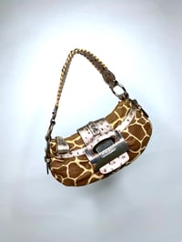 Image 3 of 🎀 ANGEL CAPSULE 🎀 GUESS 2000S ANIMAL PRINT SHOULDER BAG