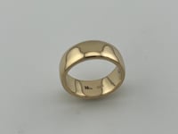 Image 1 of CLASSIC 8mm Band 10K SOLID GOLD