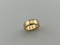 Image 2 of CLASSIC 8mm Band 10K SOLID GOLD