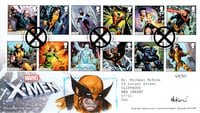 Royal Mail: X-Men First Day Cover (w/ WOLVERINE Sketch and Stamp Set) 49/50