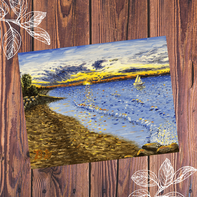 Lake Erie Sunset Fine Art Print