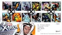 Royal Mail: X-Men First Day Cover (w/ STORM Sketch and Stamp Set) 46/50