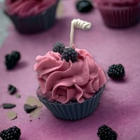 Image 1 of BLACK RASPBERRY CUPCAKE 