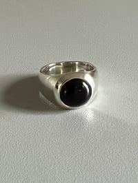 Image 6 of 12mm ONYX 925 STERLING SILVER