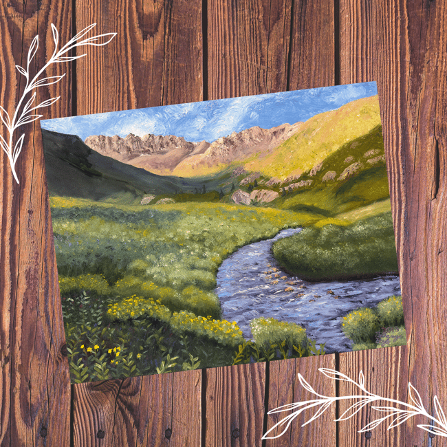 Tranquil Valley Fine Art Print