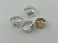 Image 3 of Mid-Oval Signet Ring