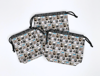Image 2 of Bangtan Back Art Drawstring Bag - Made To Order