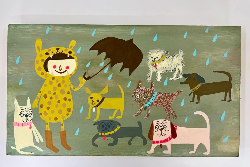 Image of All Weather Friends - original painting