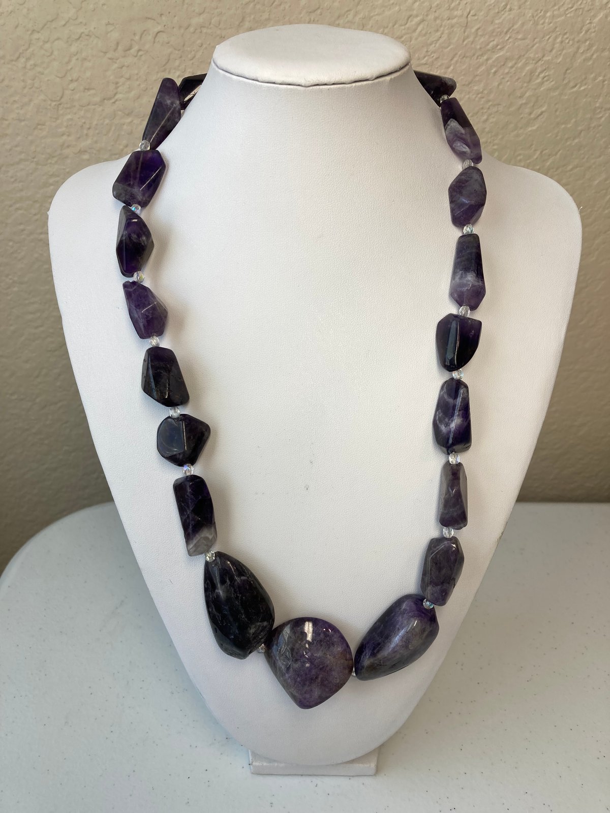 Image of Purple Amethyst Necklace