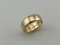 Image 7 of CLASSIC 8mm Band 10K SOLID GOLD
