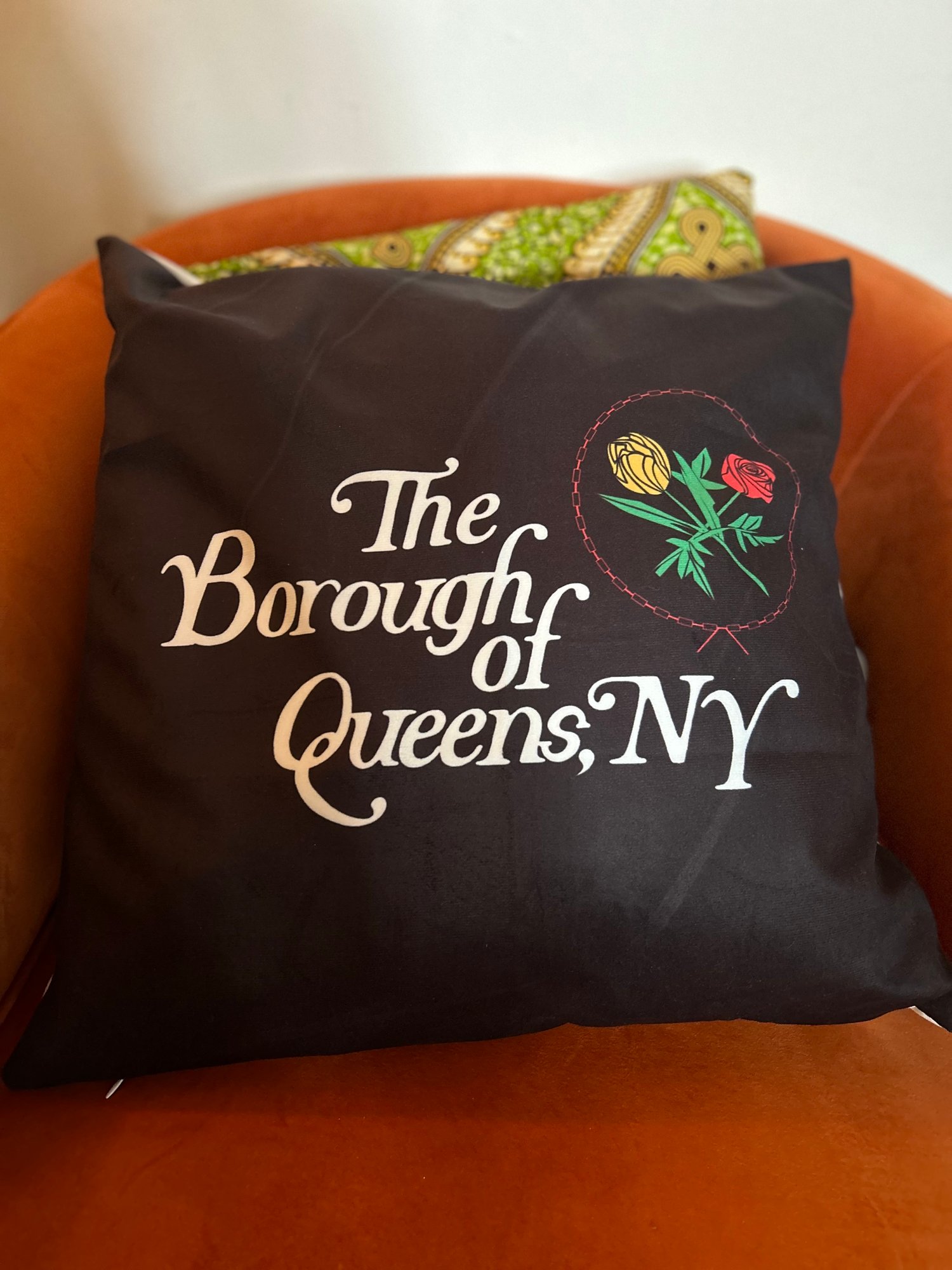 Image of The Borough of Queens 18" Throw Pillow