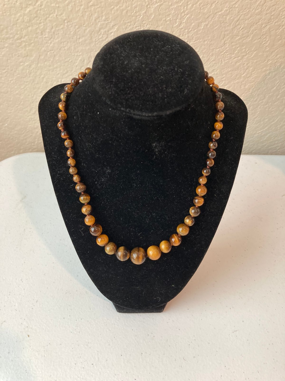 Image of Tiger-Eye Necklace 2