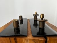 Image 8 of Italian Enamel Door Handles, 2 Pairs Available