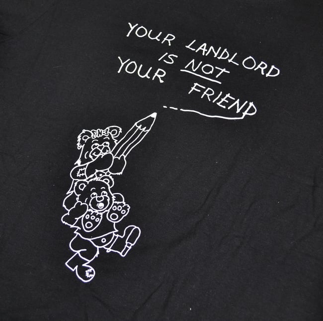 YOUR LANDLORD IS NOT YOUR FRIEND - Black