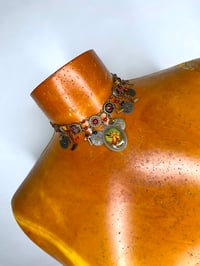 Image 2 of 🎀 ANGEL CAPSULE 🎀 VINTAGE ANGEL PAINTING CHARMS CHOKER