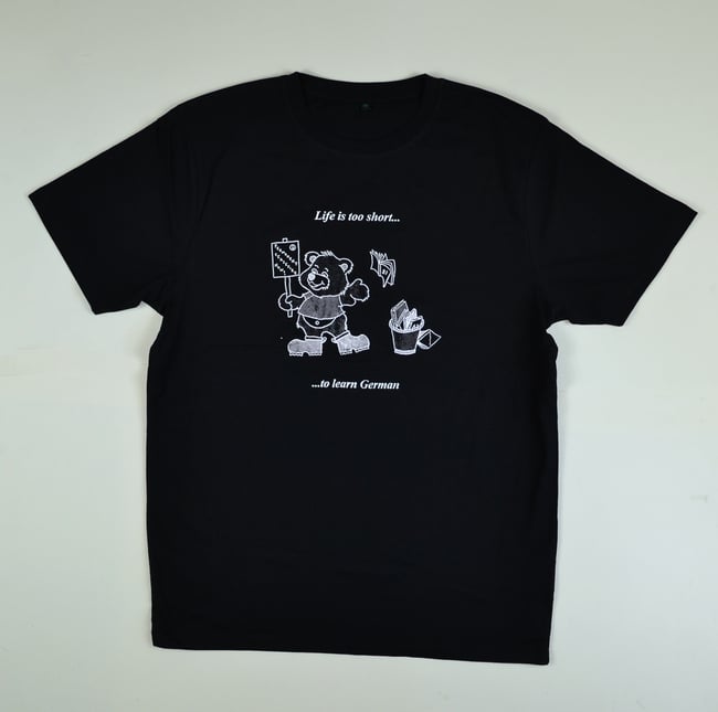 LIFE IS TOO SHORT...  Black