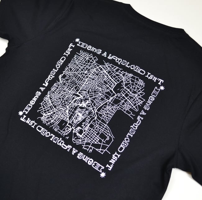  SEX WORK IS WORK - Black T-shirt by Yenny Grant & Holly Paynter 