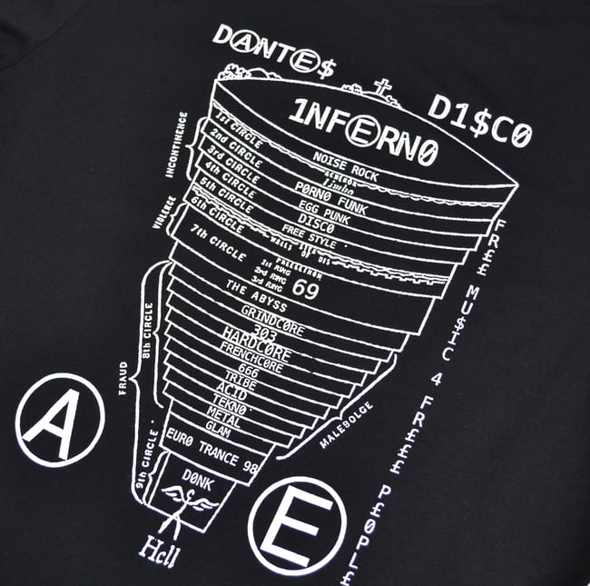 DANTE'S DISCO INFERNO - Black