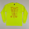 DANTE'S DISCO INFERNO - Fluorescent yellow longsleeve