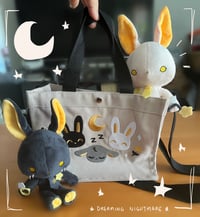 Image 1 of Dreaming Nightmare Small Shoulder Tote Bag