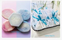 Image 2 of Oval or Hexagon Soap w/ White Stylish Bag (Custom Order)