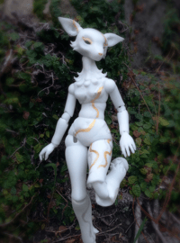 Image 2 of Golden Deer OOAK Ball Jointed Doll Prototype