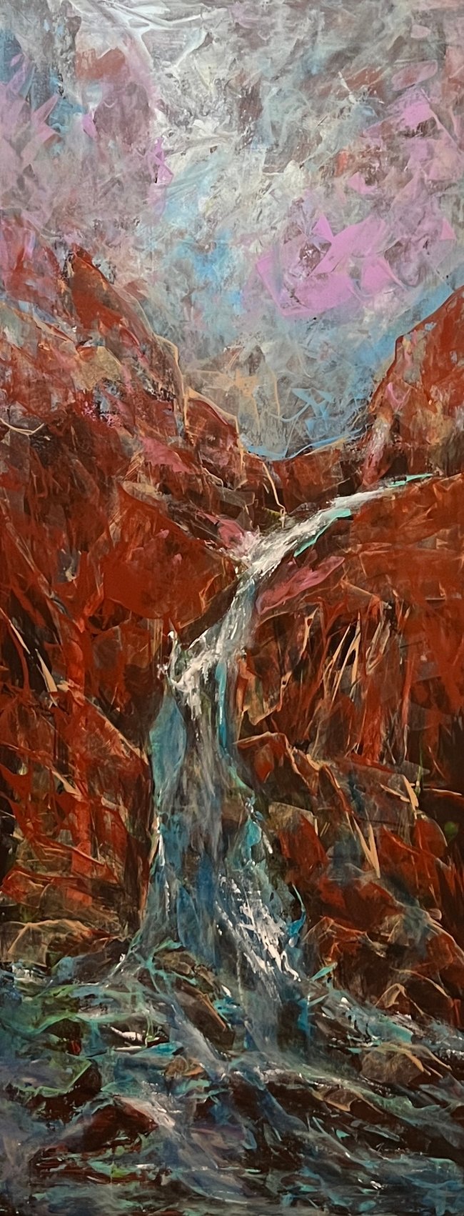 Cascade Waterfall Diptych