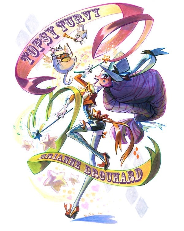 MILDLY AFFLICTED/TOPSY TURVY BY STEPH LABERIS/BRIANNE DROUHARD