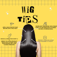 Image 3 of "ESSENTIAL" 13X6 PREPLUCKED HD LACE WIG