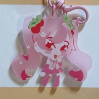 Image 2 of Hatsune Miku Frosted Acrylic Charms