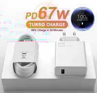 Type C 67W fast charger 