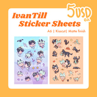 Image 1 of [Stock] IvanTill Sticker Sheets