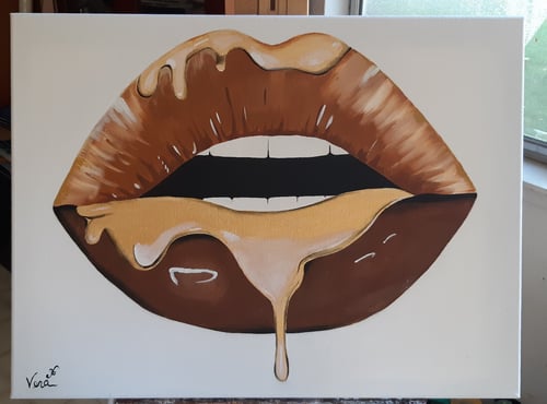 Image of Sexy Mutha Pucker Series (canvas prints)