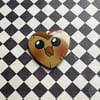 Hooty heart button