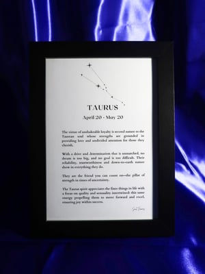 The Zodiac Constellation Print Collection
