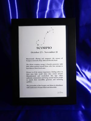 The Zodiac Constellation Print Collection